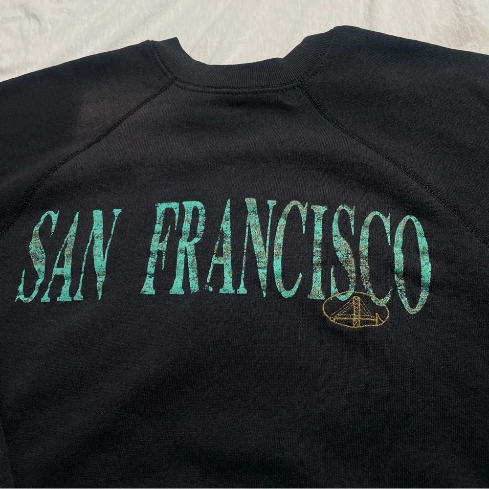Vintage San Francisco Crewneck Tultex -Size L - Picture 3 of 6